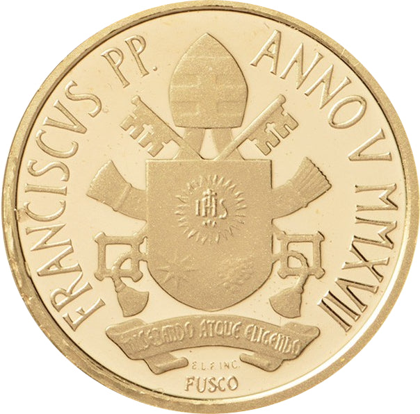 3.0 грама златна монета Ватикана