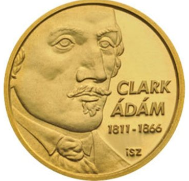 0.5 грама златна монета Адам Кларк
