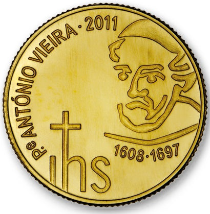 1.56 грама златна монета Антонио Виейра