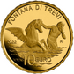 3.0 грама златна монета Чешма Треви в Рим