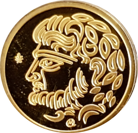1.00 грам златна монета Посейдон